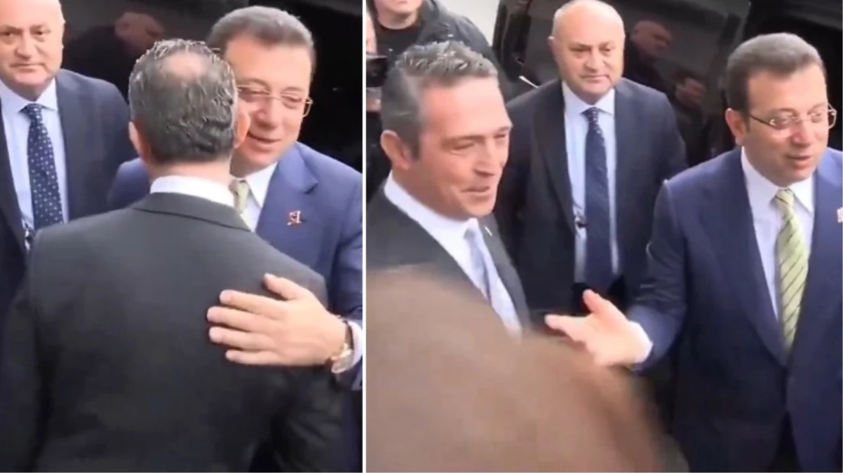İmamoğlu’ndan Ali Koç’u gülümseten espri: on defa bekledik sarı lacivert kravat gelmedi