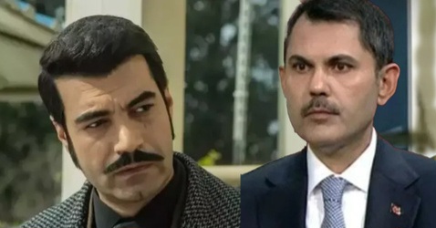 Oyuncu Murat Ünalmış, Murat Kurum adına evine getirilen seçim torbasını çöpe attı