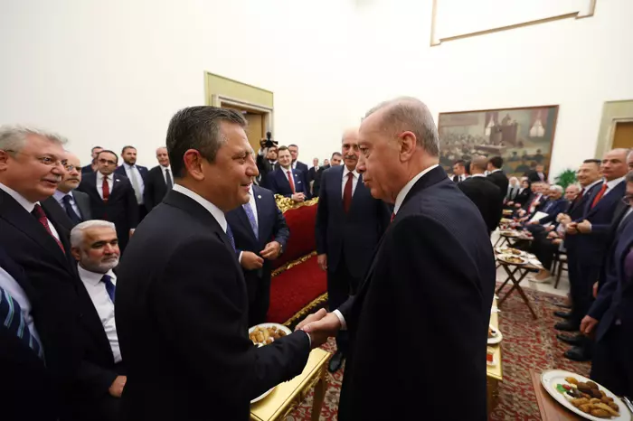 Cumhurbaşkanı Erdoğan ile Özgür Özel TBMM’de buluştu