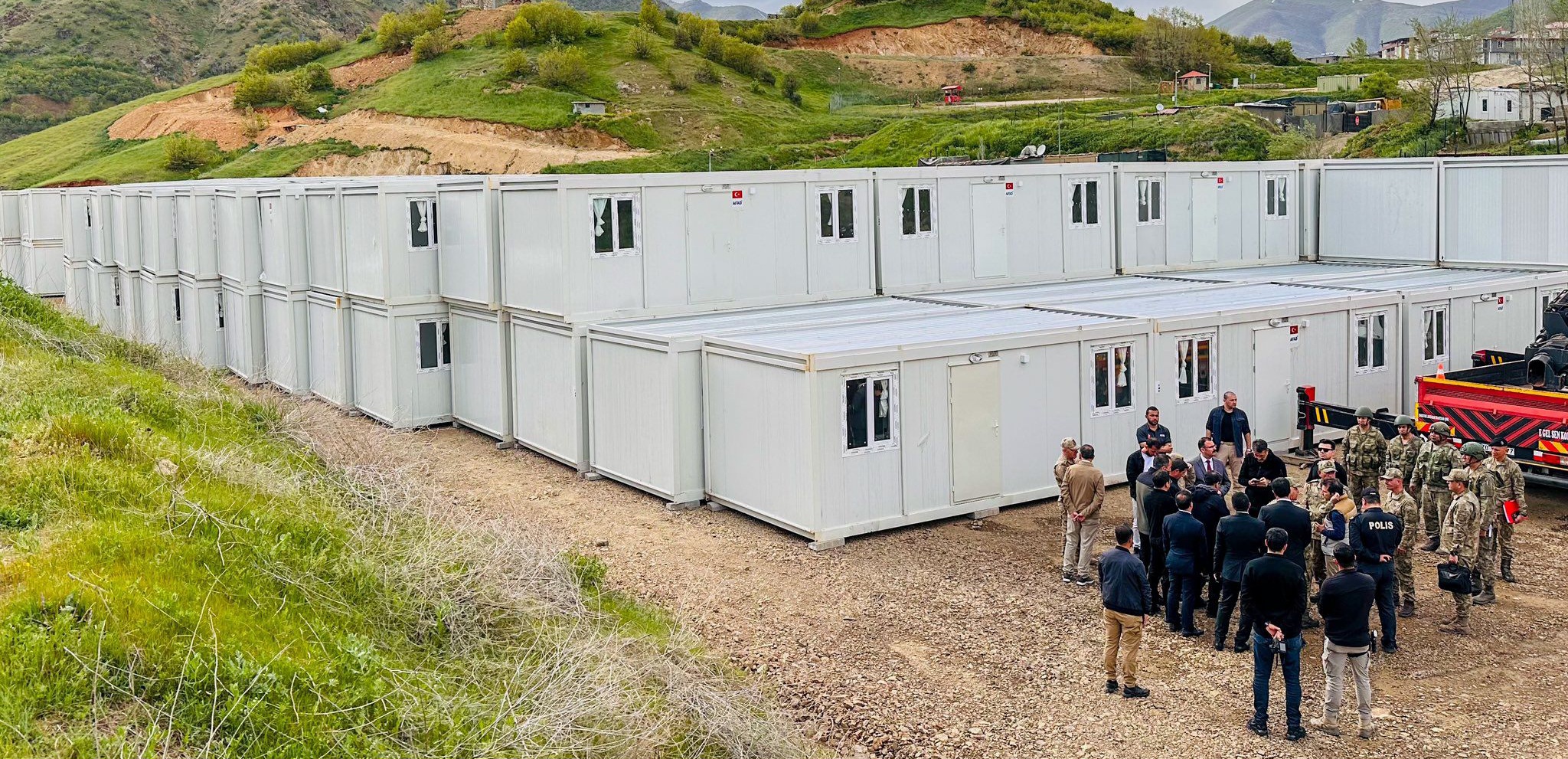 Afad’dan Hakkari’de Deprem Hazırlığı; Konteyner Ve Çadır Gönderildi