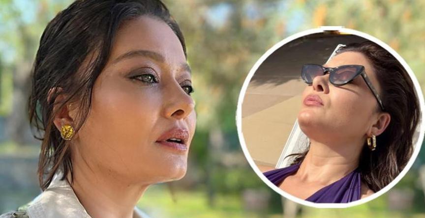 Nurgül Yesilçay sosyal medyayı salladı! “Lahmacun kombini”