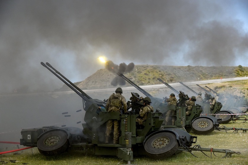 TSK’dan Hava Hedeflerine Atışlı Tatbikat