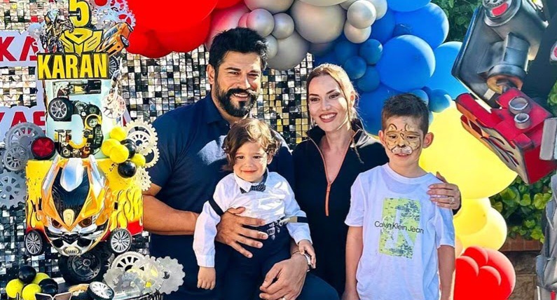 Fahriye Evcen ile Burak Özçivit’in oğlu Karan 5 yaşına bastı Fahriye Evcen ile Burak Özçivit’in oğlu Karan 5 yaşına bastı