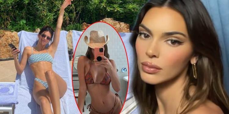 Kendall Jenner’den seksi pozlar gündem oldu