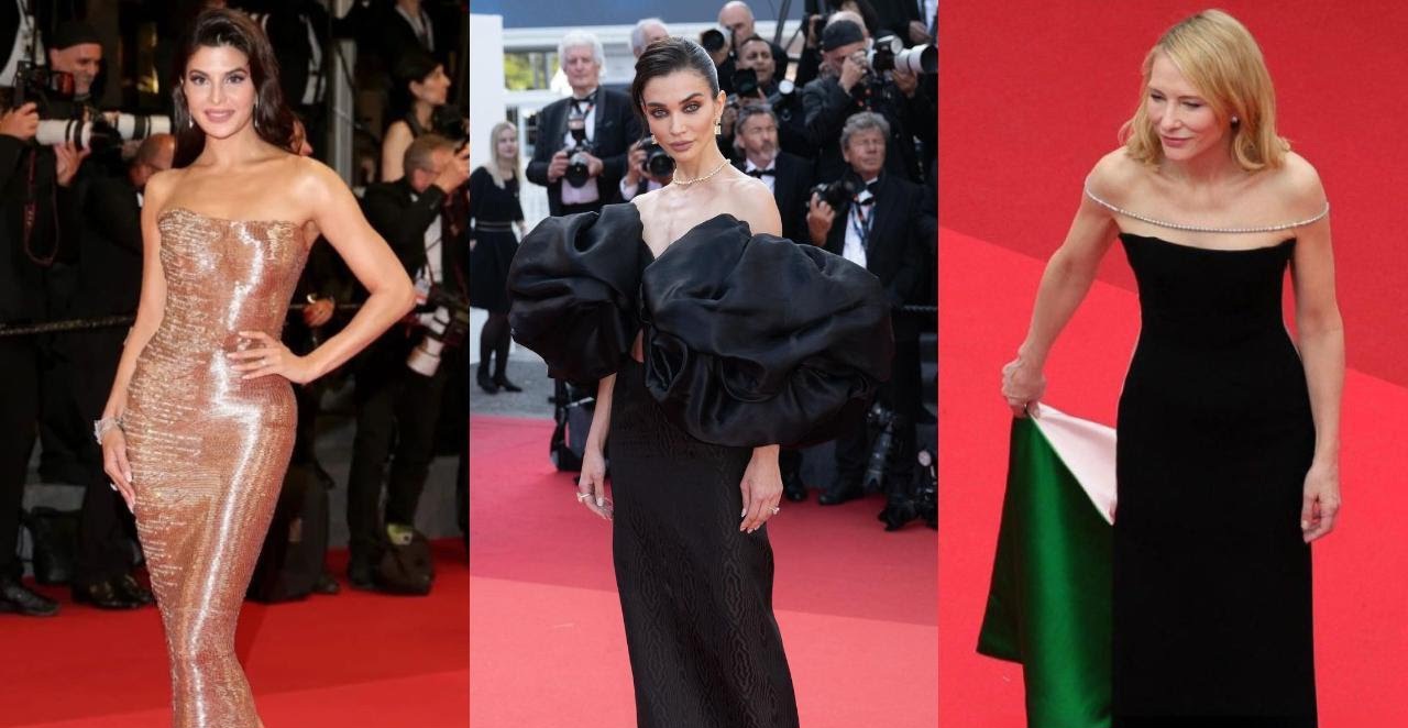 Cannes’te Cate Blanchett’ın kıyafeti damga vurdu: Filistin bayrağı dikkat çekti