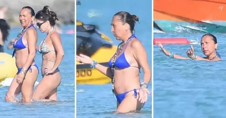 Asuman Dabak, havaların ısınmasıyla bir kez daha soluğu Çeşme’de aldı