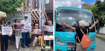 Büyükada’da minibüs olayları büyüyor! 10 gözaltı