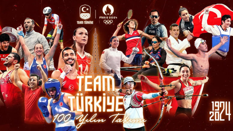 “Team Türkiye” Paris 2024 Yaz Olimpiyat Oyunları’nda: Ülkemizi 102 sporcu temsil edecek