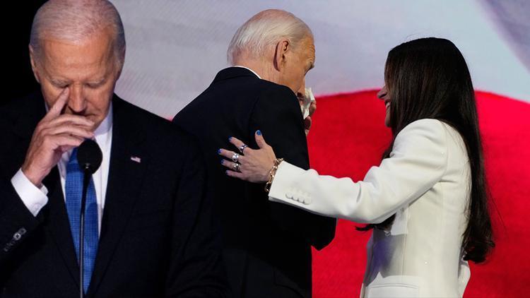 ABD Başkanı Joe Biden, Demokratik Ulusal Kongre’de gözyaşları içinde veda etti