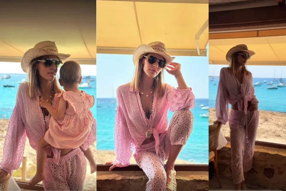 Aslışah Alkoçlar, Ibiza pozlarıyla olay oldu