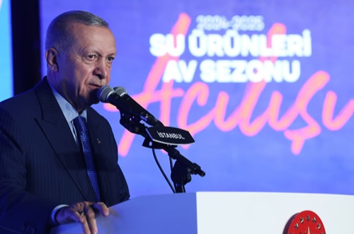 Cumhurbaşkanı Erdoğan, 2024-2025 su ürünleri av sezonu açılış programına katıldı