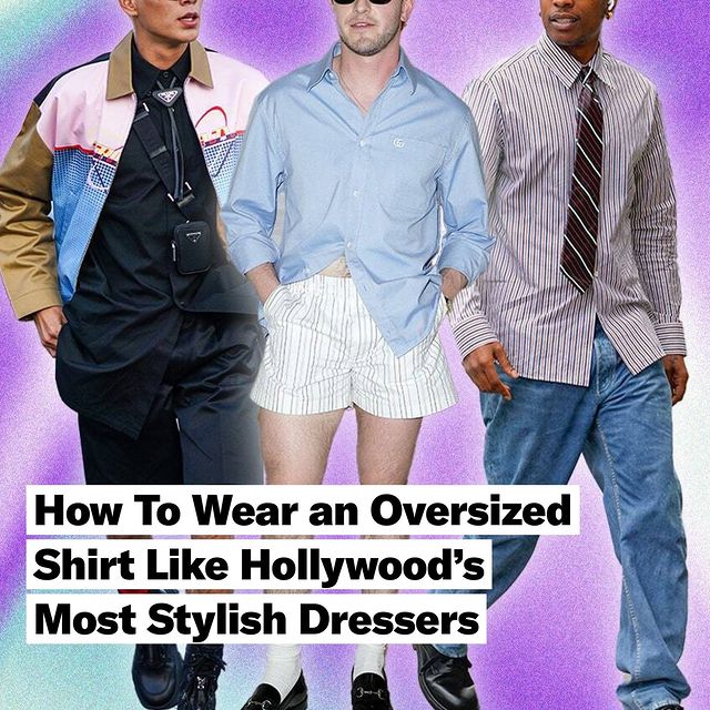 Moda Dünyasında Büyük Gömlekler Trend