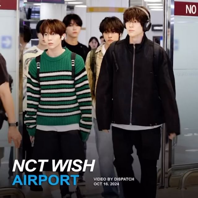 NCT WISH Grubu, Kimpo Uluslararası Havalimanı’nda Müzikseverlerin Dikkatini Çekti
