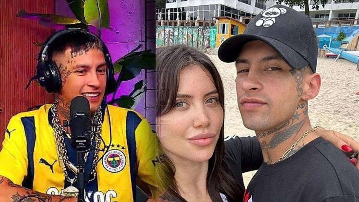 Wanda Nara’nın sevgilisi L-Gante, Fenerbahçe formasıyla yayına çıktı!