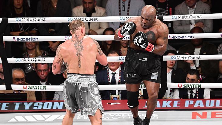 Jake Paul eski şampiyon Mike Tyson’ı mağlup etti