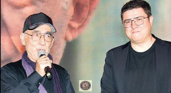 Şener Şen yeni yıl partisinde…