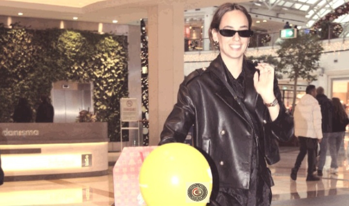 Seda Bakan, İstinye Park alışveriş merkezinde Türk Haber Magazin kameralarına yansıdı