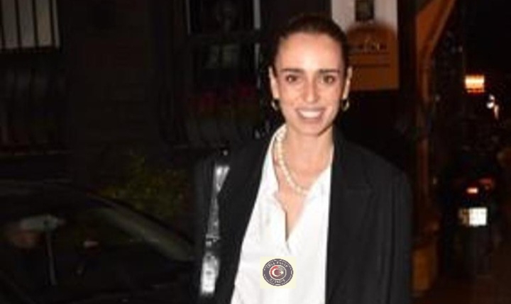 Oyuncu Bestemsu Özdemir, Arnavutköy’de Türk Haber Magazin kameralarına yansıdı