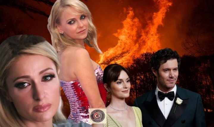 ABD’nin Los Angeles şehrindeki ünlüler evlerini terk etti ABD’nin Los Angeles şehrindeki ünlüler evlerini terk etti