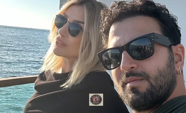 Seda Sayan ve Çağlar Ökten Yunanistan tatilinde…