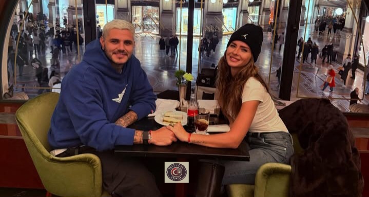 Mauro Icardi, İstanbul’a sevgilisi China Suarez ile geldi