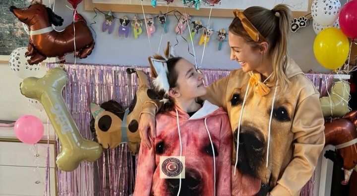 Oyuncu Meryem Uzerli, kızı Lara’nın 11. doğum gününü çok anlamlı bir şekilde kutladı Oyuncu Meryem Uzerli, kızı Lara’nın 11. doğum gününü çok anlamlı bir şekilde kutladı