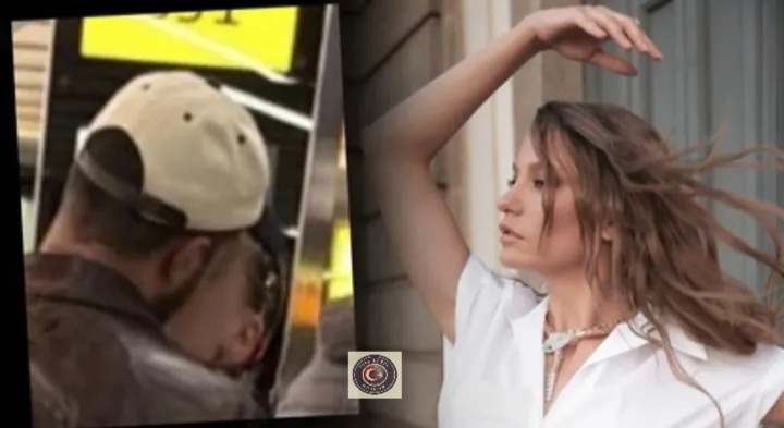 Serenay Sarıkaya ile Mert Demir dudaktan öpüşürken görüntülendi Serenay Sarıkaya ile Mert Demir dudaktan öpüşürken görüntülendi