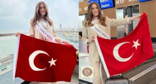 Mavi taç yolculuğu başladı: İdil Bilgen Miss World’de Mavi taç yolculuğu başladı: İdil Bilgen Miss World’de