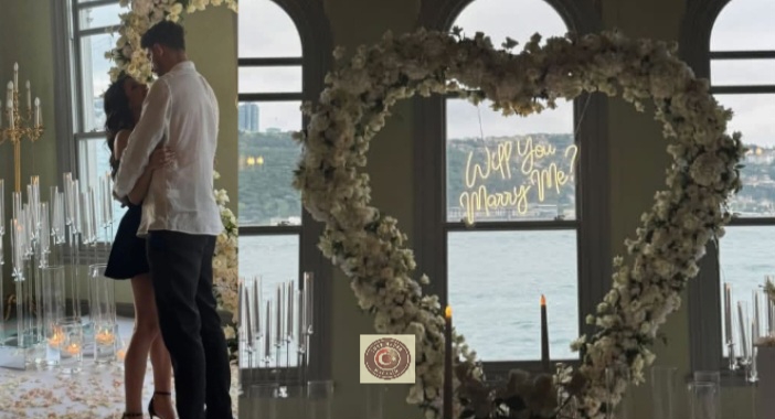 Samet Akaydın’dan sürpriz teklif: Hazal Çağlar’dan “evet” cevabı! Samet Akaydın’dan sürpriz teklif: Hazal Çağlar’dan “evet” cevabı!