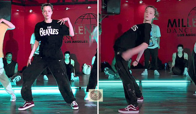 Angelina Jolie’nin kızı göz kamaştırıyor: Shiloh Jolie-Pitt dans sahnesine göz kırpıyor!