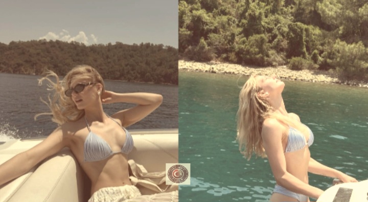 Yaza damga vurdu! Nilsu Berfin Aktaş’tan tatilde dans sürprizi