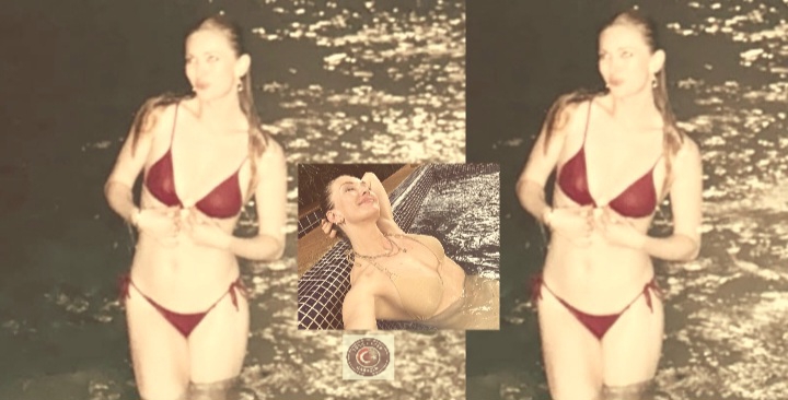 Bikini, gece ve aşk! Yasemin Kay Allen’dan tatil şovu