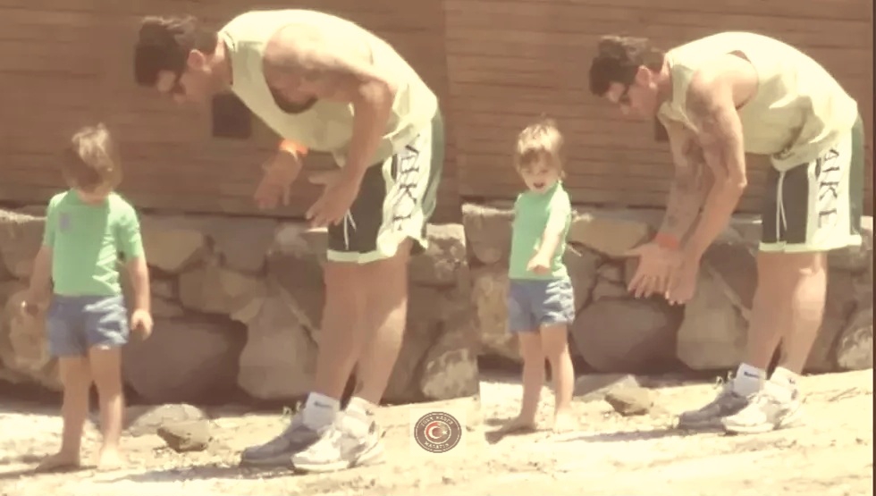 Yaz sezonunu açtı! Kıvanç Tatlıtuğ Yalıkavak’ta oğlu Kurt Efe ile tatilde