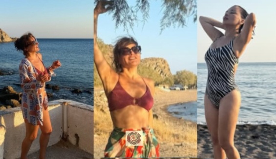 Deniz, kum, Göksel! Yaz keyfi sosyal medyayı sardı