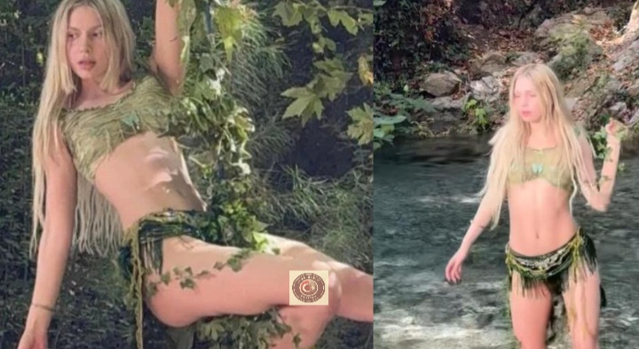 Sahne ışıkları onun için yanıyor! Aleyna Tilki’den olay klip