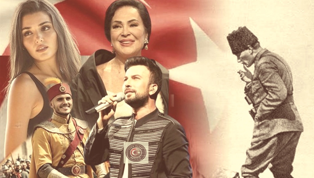 Ünlülerden zafer mesajı: Atatürk’ün izindeyiz!