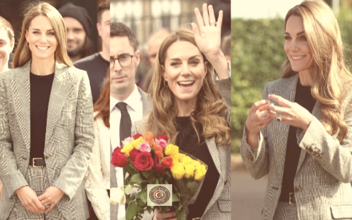Kate Middleton’dan fabrika çıkarması: Şıklığıyla Türk Haber Magazin kameralarını büyüledi!