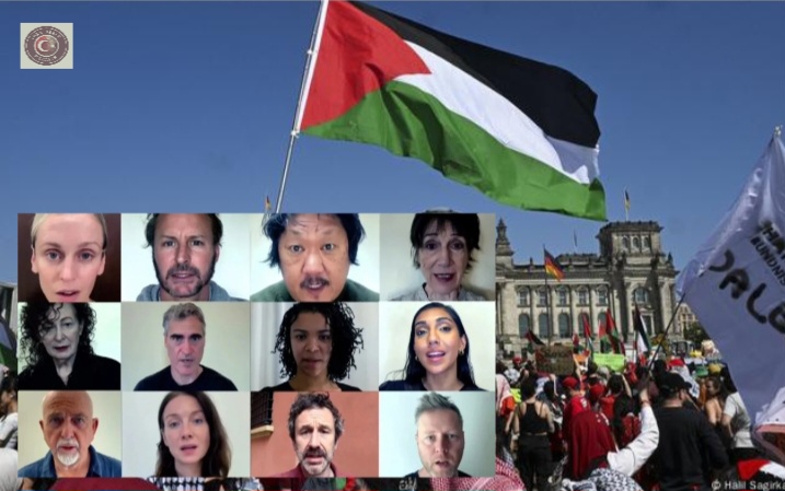 Hollywood, Gazze için ayakta!