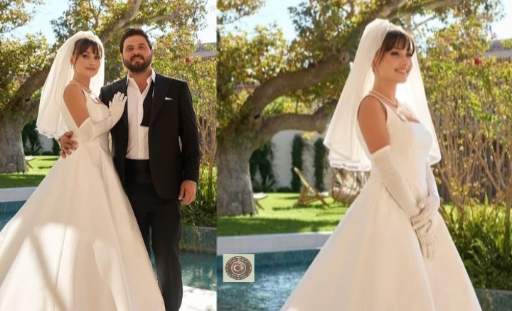 Sakız Adası’nda aşk masalı: Sevda Erginci Saydut evlendi!