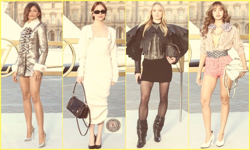 Podyumda moda, tribünde Hollywood ışıltısı!