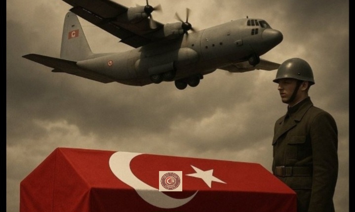 Gökyüzünde kahramanlara veda: 20 askerimiz şehit oldu