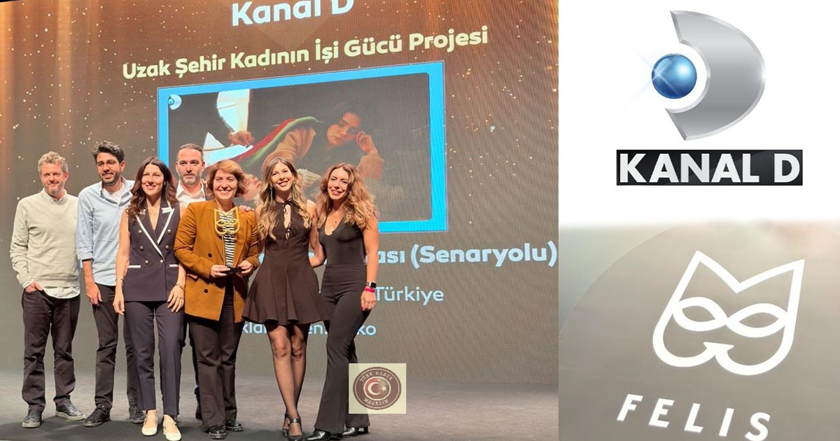 Kanal D, Felis Ödülleri’nde yine sahnenin yıldızı oldu! Türk Haber Magazin kameralarına yansıdı