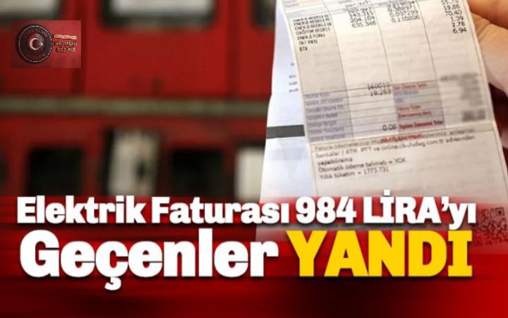 Elektrik faturalarında büyük şok! “Gizli zam” milyonları vuracak! Türk Haber Magazin’de… Elektrik faturalarında büyük şok! “Gizli zam” milyonları vuracak! Türk Haber Magazin’de…