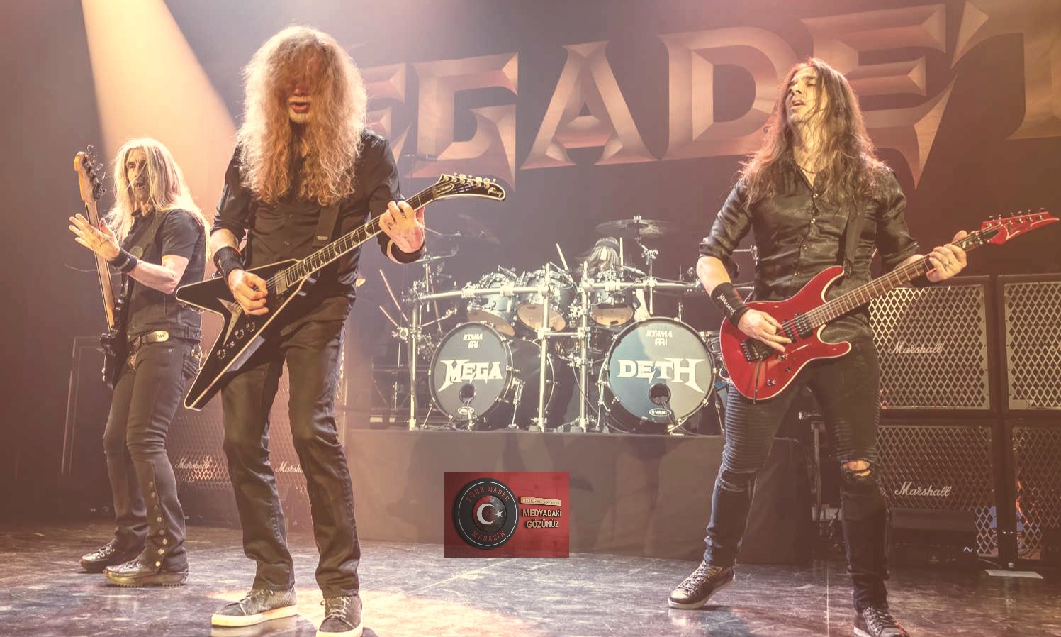 Megadeth 2026’da İstanbul’u coşturacak! Thrash metal efsanesi geri dönüyor! Türk Haber Magazin’de…