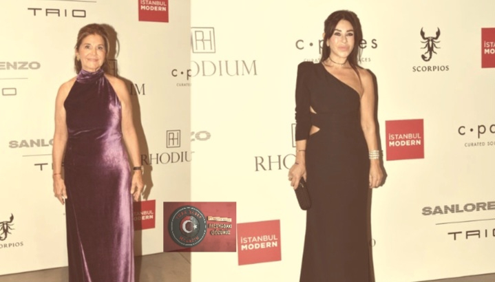 İstanbul Modern’de ışıltılı gece: Galada renkli anlar! Türk Haber Magazin kameralarına yansıdı