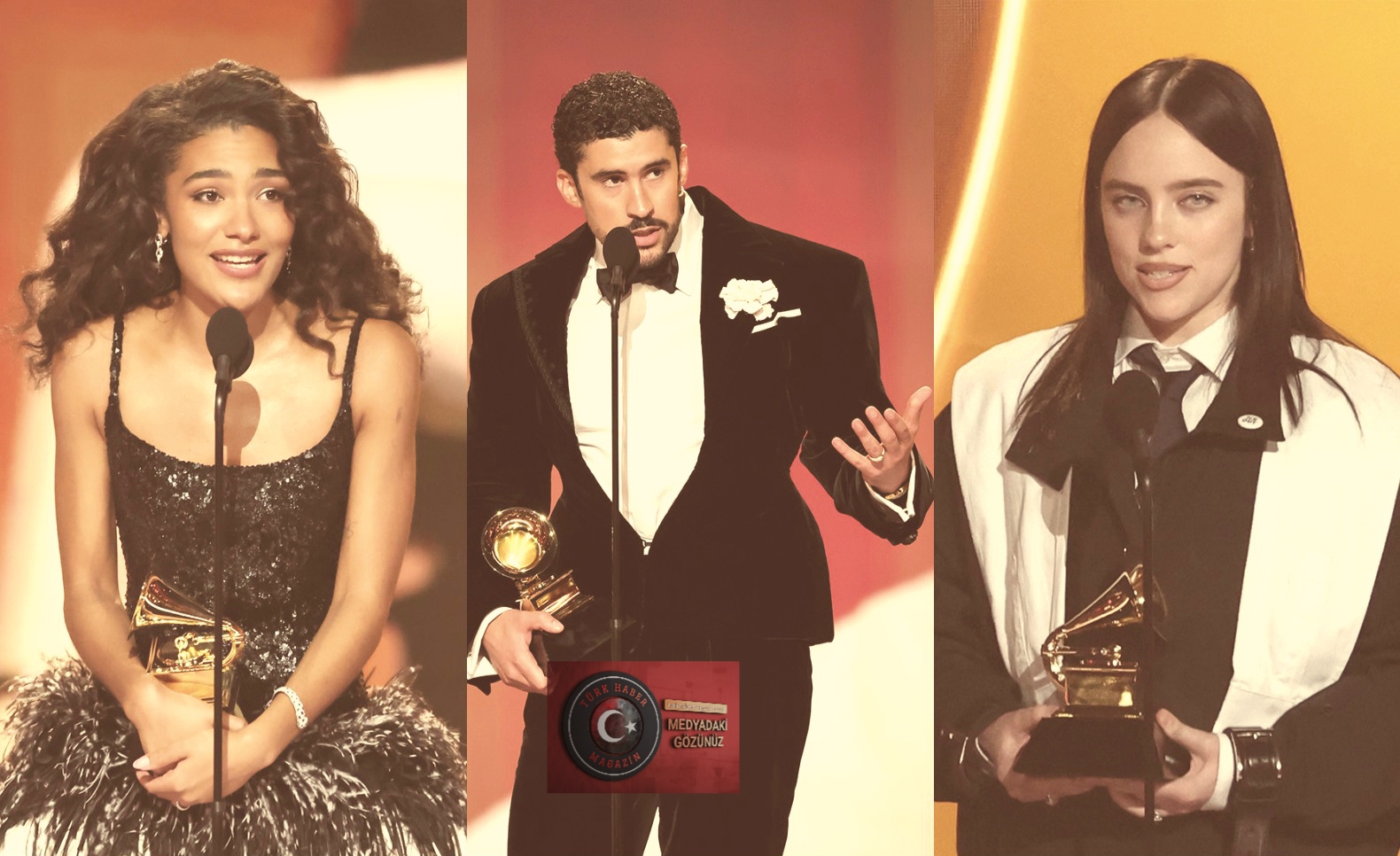 Müziğin Oscar’larında büyük gece! Grammy’lerde kazananlar belli oldu! Türk Haber Magazin’de…