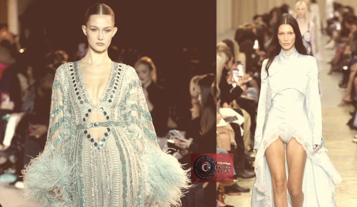 Kristal ışıltı, heykelsi zarafet! Bella Hadid’den couture şov! Türk Haber Magazin’de…
