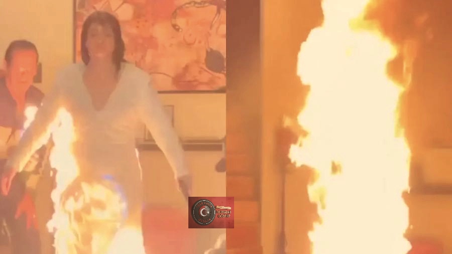 Klipte dehşet anları! Katy Perry son anda kurtarıldı! Türk Haber Magazin’de…