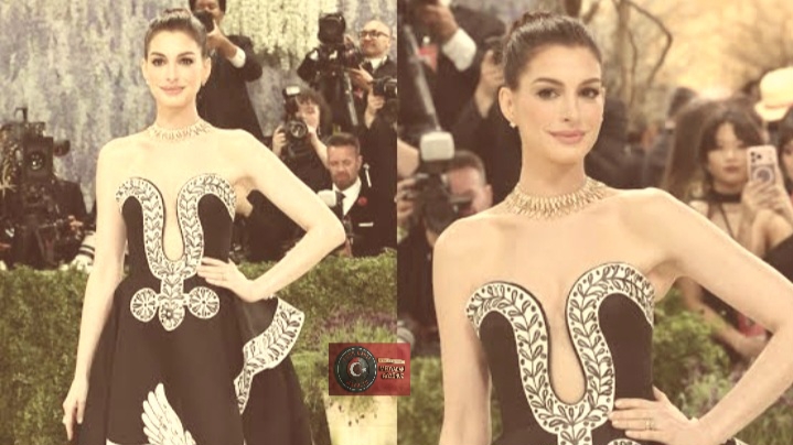 Kırmızı halının kraliçesi! Anne Hathaway Met Gala 2026’ya damga vurdu! Türk Haber Magazin’de…