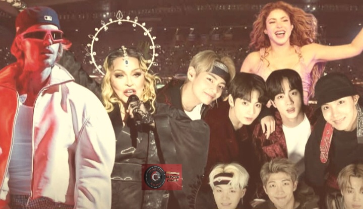 FIFA Dünya Kupası Finali’nde tarihi an! BTS, Shakira, Madonna ve Justin Bieber aynı sahnede! Türk Haber Magazin’de… FIFA Dünya Kupası Finali’nde tarihi an! BTS, Shakira, Madonna ve Justin Bieber aynı sahnede! Türk Haber Magazin’de…